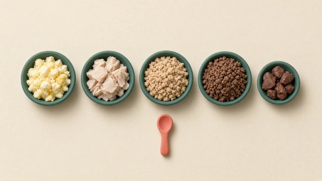 Sumber protein hewani yang dirotasi di tiap makan utama